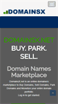 Mobile Screenshot of domainsx.net